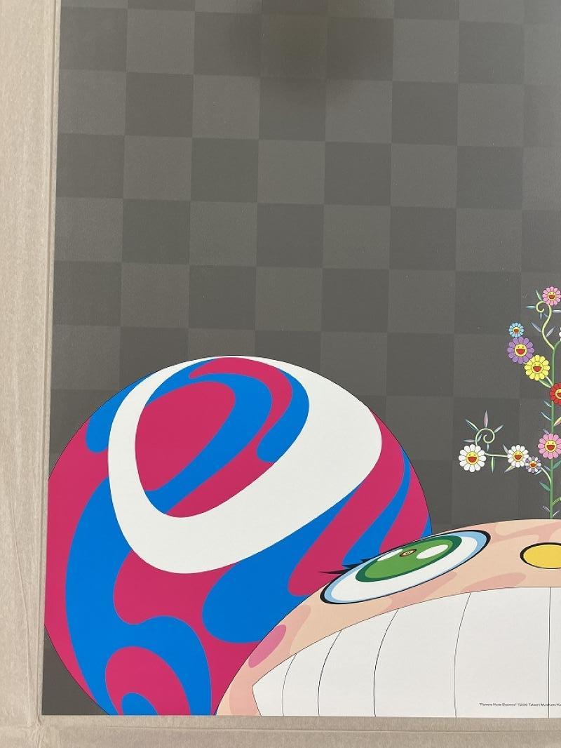 Flowers have bloomed (2000). Limited Edition (print) by Takashi Murakami signed For Sale 1