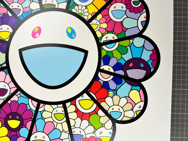 Takashi Murakami, Flowers in Pastel Colors (2022), Available for Sale