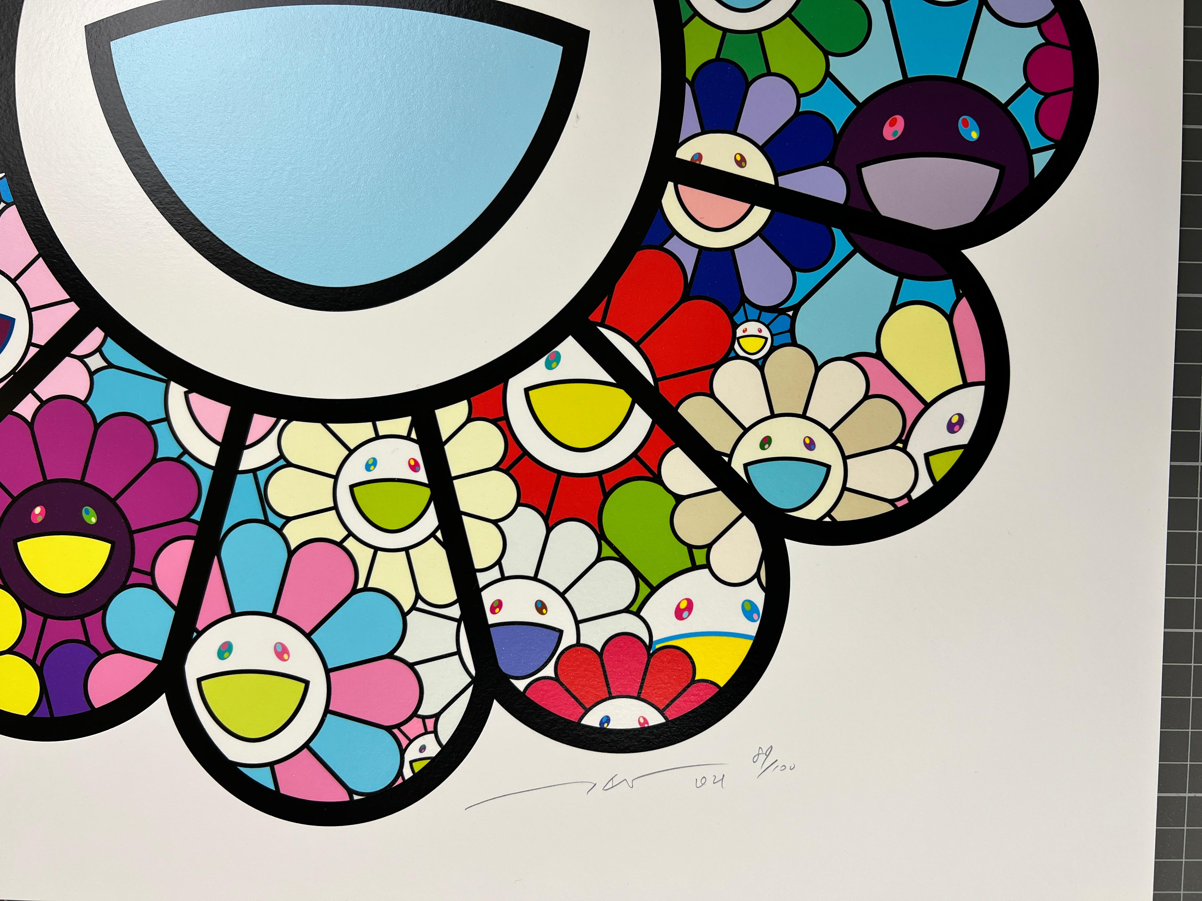 Fleurs aux couleurs pastel en vente 2