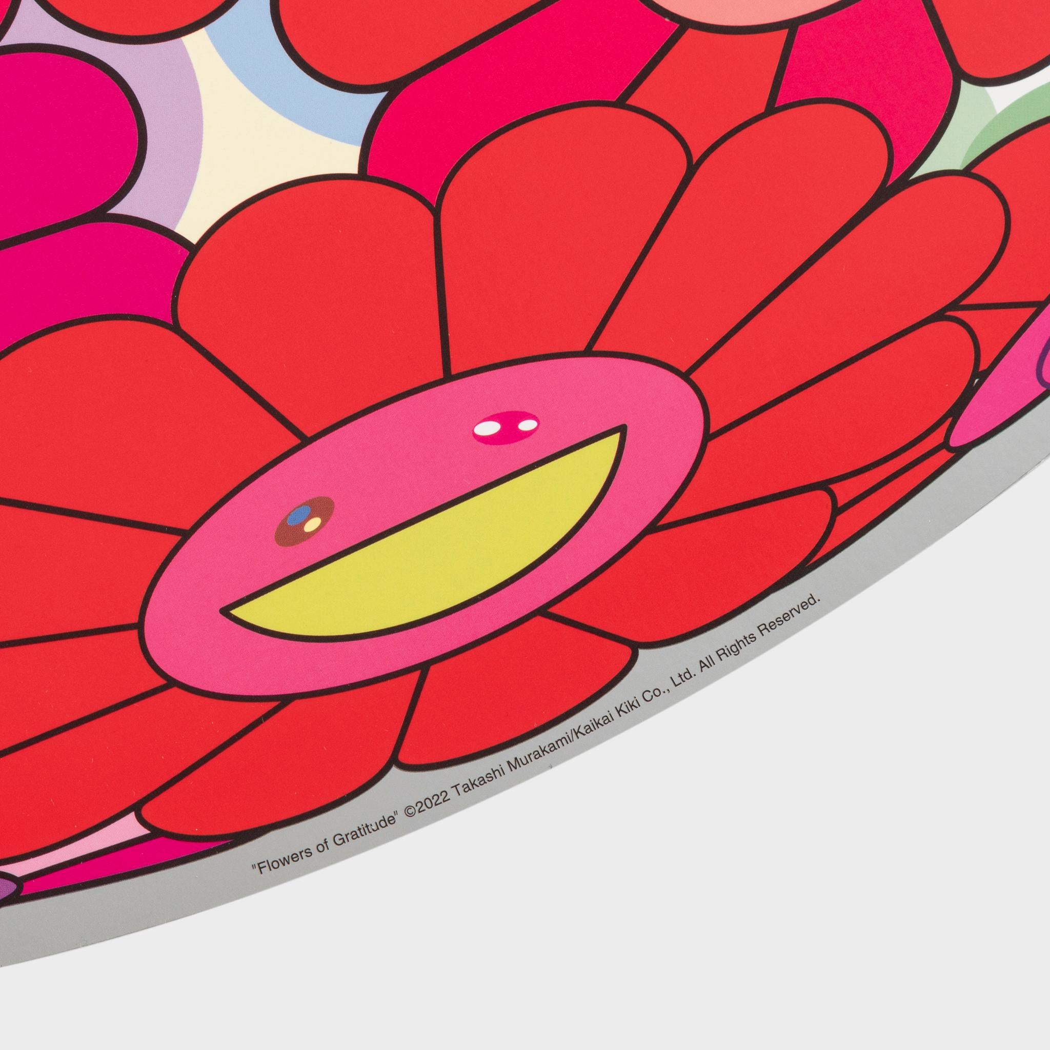 Flores de Gratitud - Print Contemporáneo de Takashi Murakami
