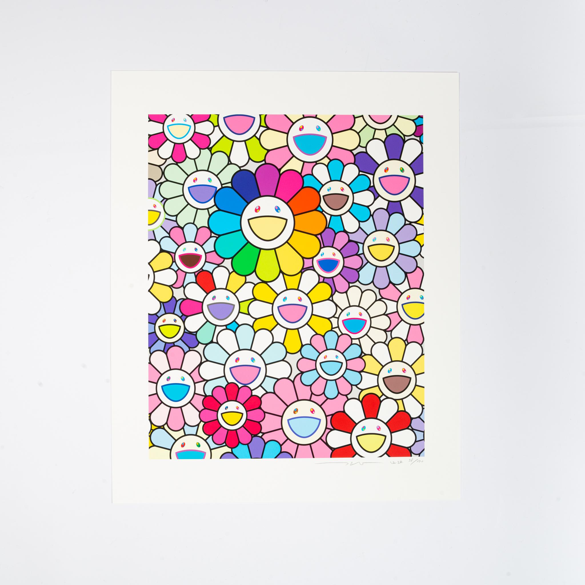 Flowers of Hope - Print by Takashi Murakami