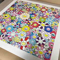 Heaven's Gate (Takashi Murakami, Silkscreen, Platinum leaf, Japan, Signed, )