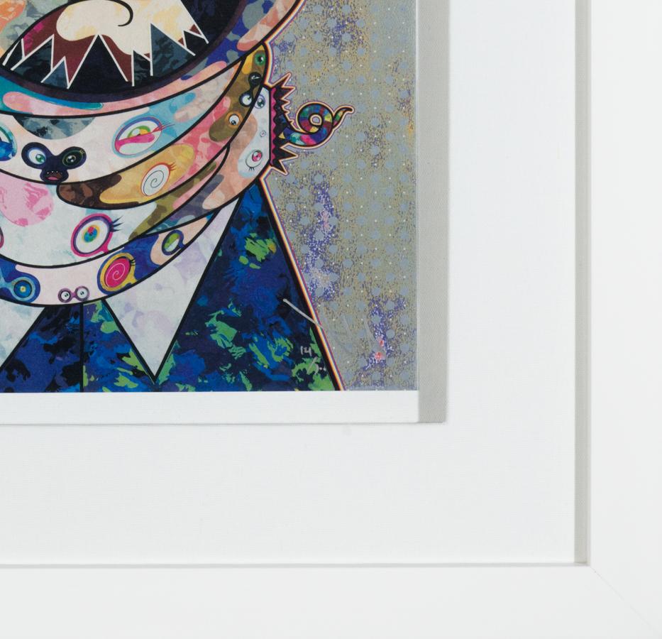 Homage to Francis Bacon (Study for Head of George Dyer, moire) 3