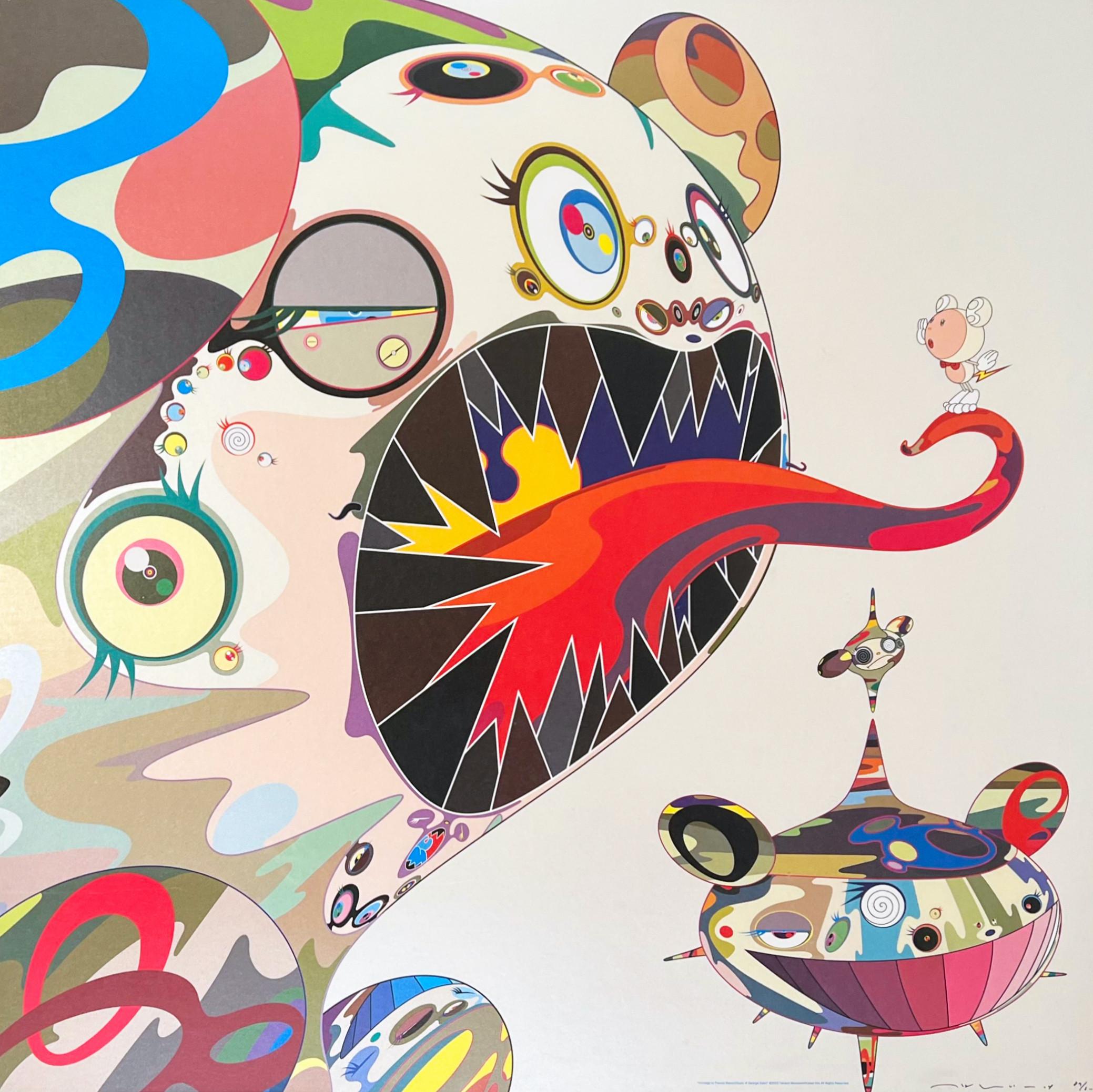Homage to Francis Bacon (Study of George Dyer) - Print by Takashi Murakami