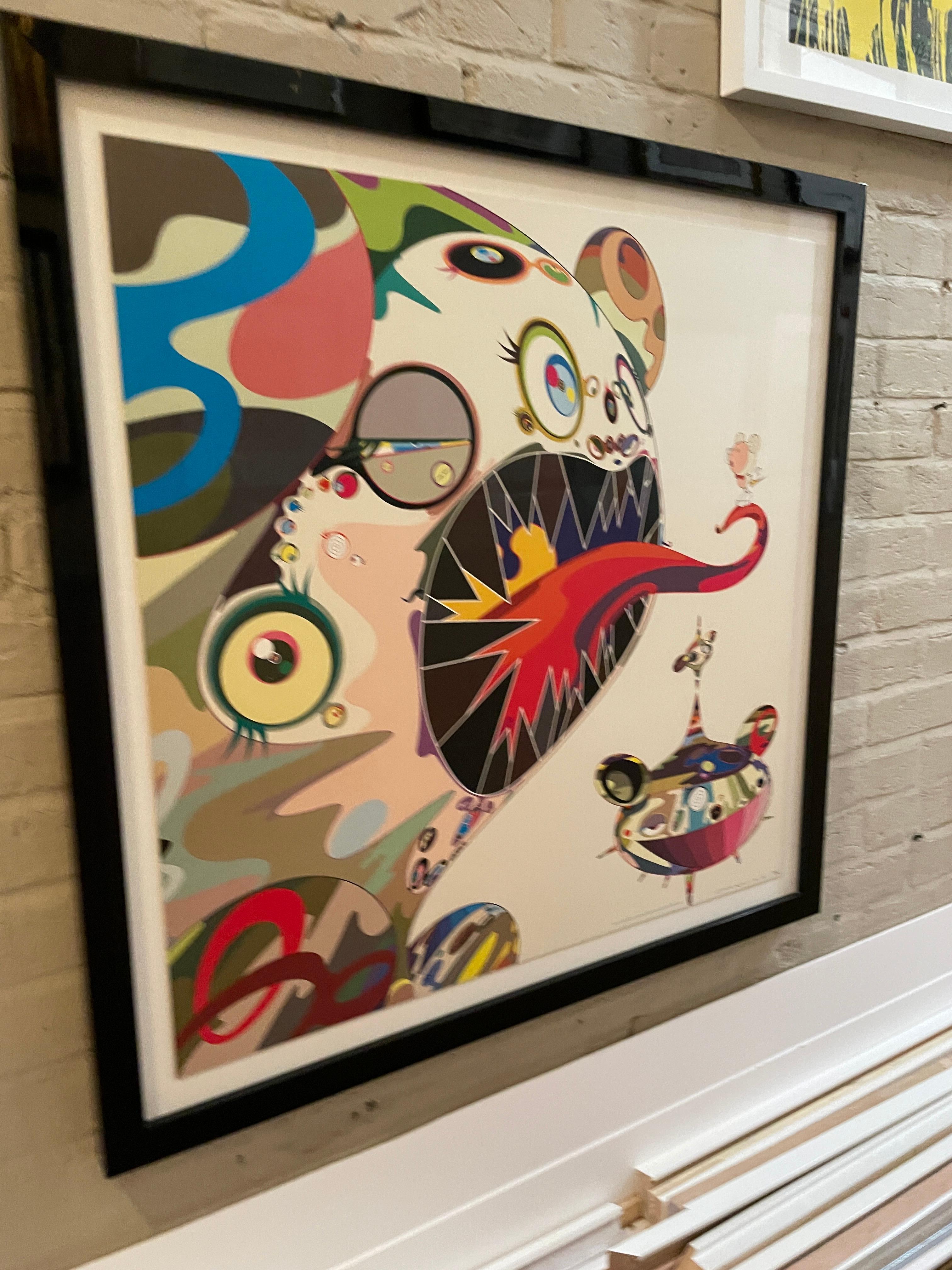 Artist: Takashi Murakami
Medium: Lithograph
Title: Homage to Francis Bacon (Study of George Dyer)
Year: 2003
Edition: 89/300
Framed Size: 31 1/2