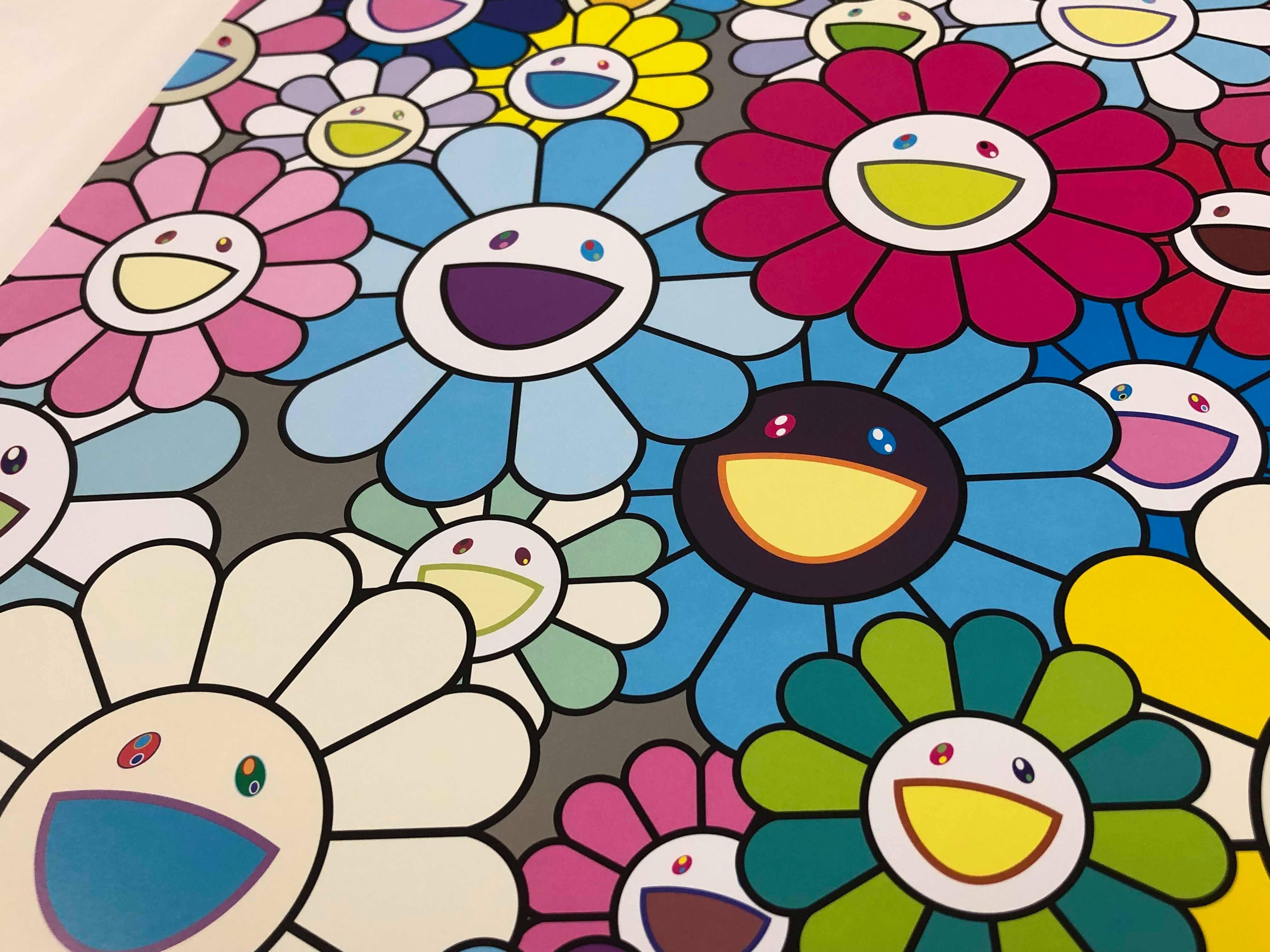 I Look Back and There, My Beautiful Memories - Print by Takashi Murakami