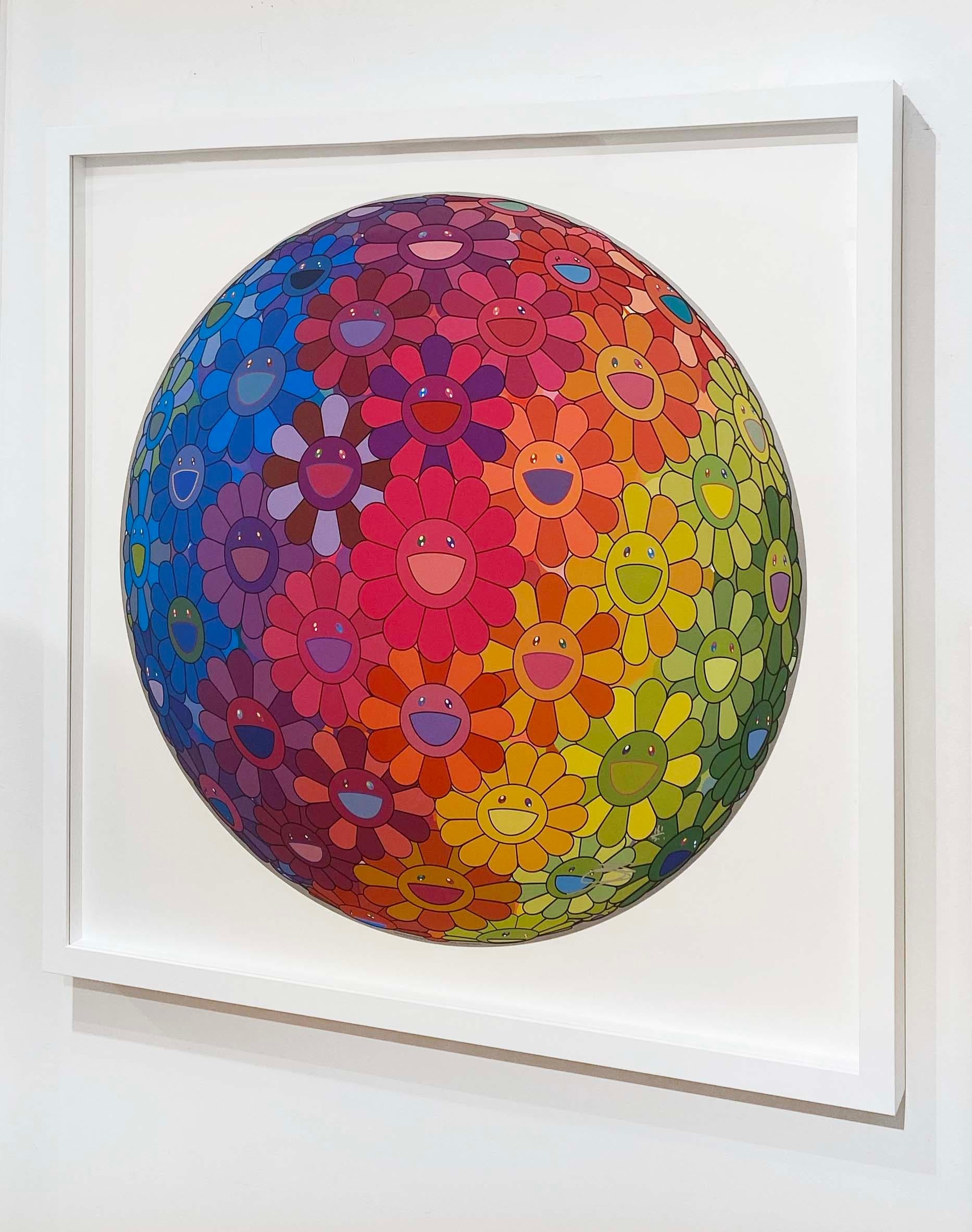 Künstler:  Murakami, Takashi
Titel:  Inside The Rainbow Heart
Datum:  2022
Medium:  Offsetlithographie in Farben auf glattem Velinpapier
Ungerahmt Abmessungen:  28