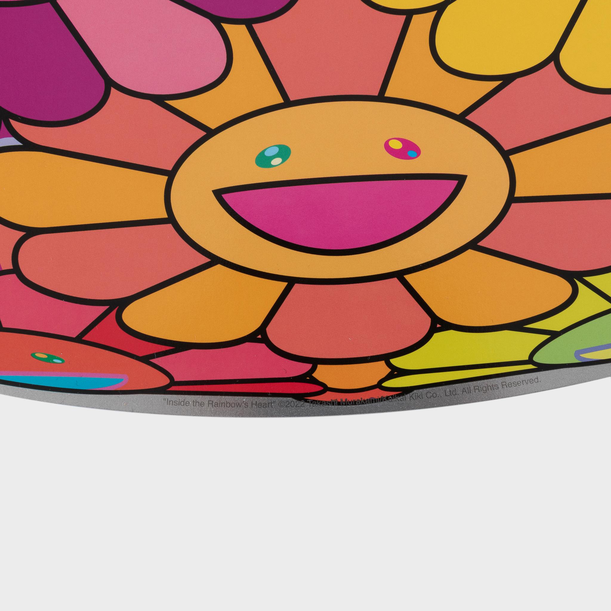 Inside the Rainbow’s Heart - Contemporary Print by Takashi Murakami