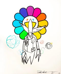 Takashi Murakami and Futura - intermezzo TFWHT (Limited edition, signed, rare)