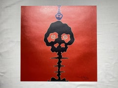 Introduced in 2001 Time Bokan - red. Limited Edition (print) by Murakami signed