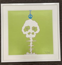 Introduced in 2006 Time Bokan Green. Limited Edition (print) by Murakami signed