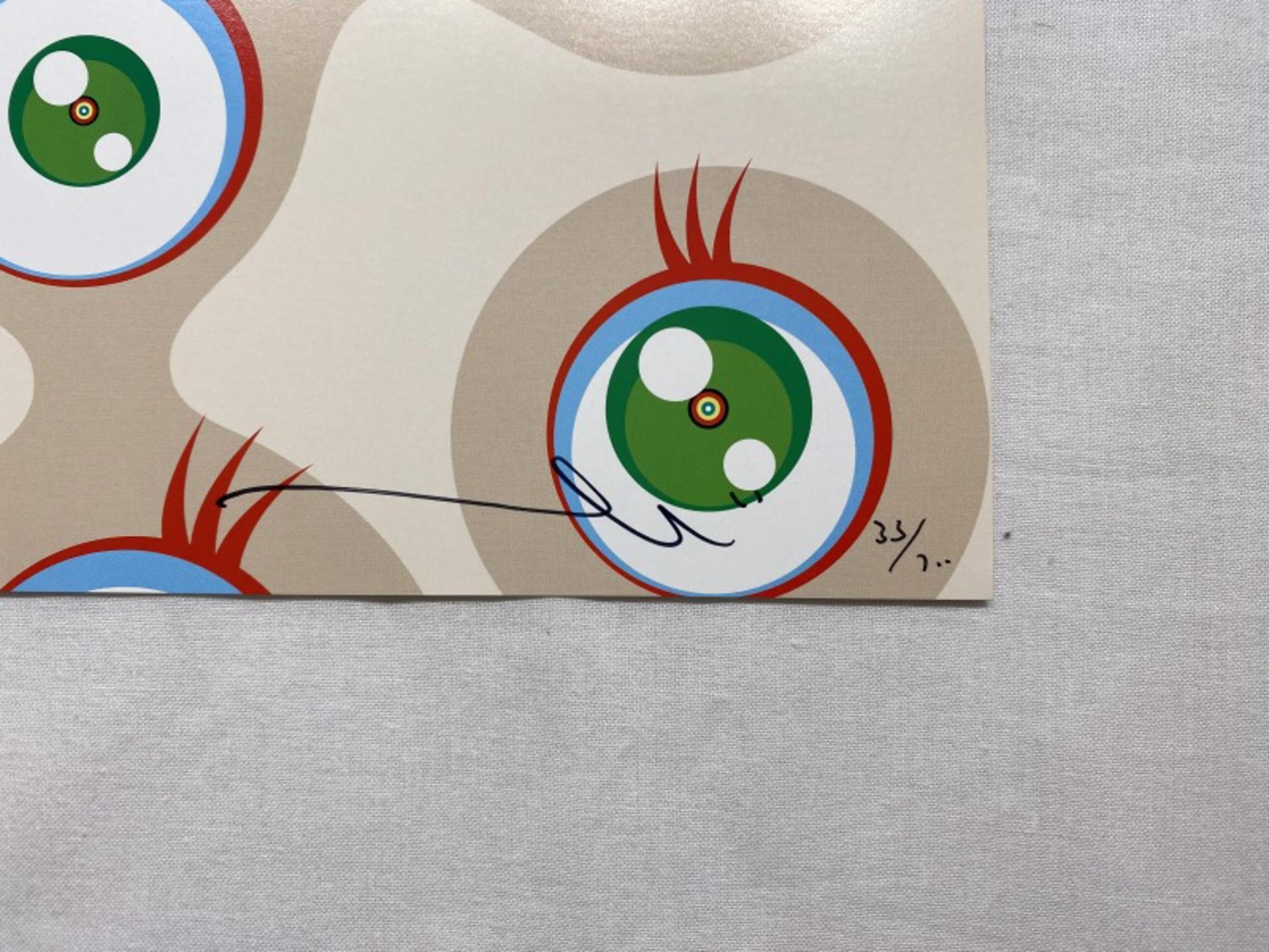 Jellyfish Eyes Cream, 2001 Limited Edition by Takashi Murakami, signed en vente 2
