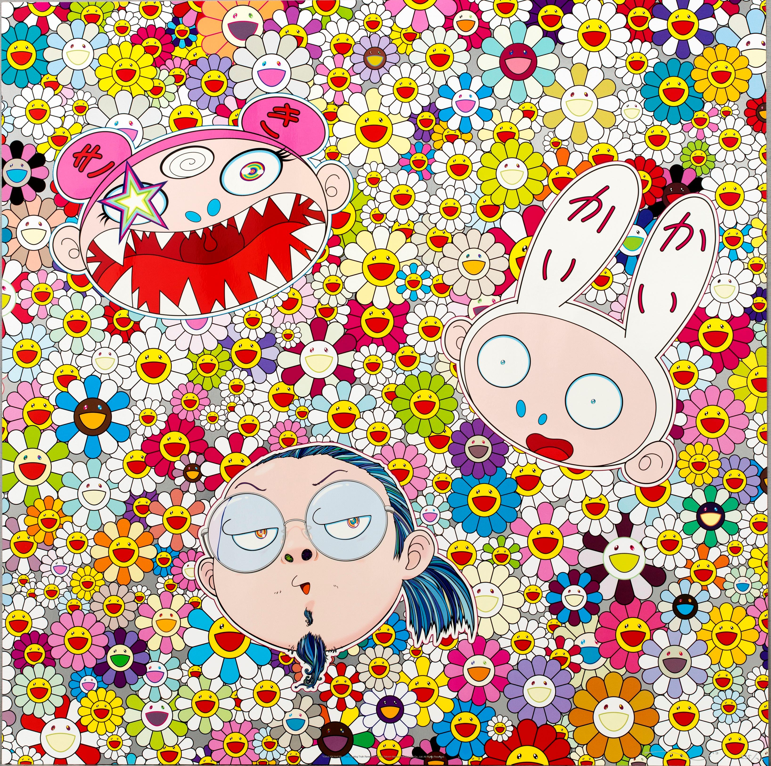 Takashi Murakami Figurative Print - Kaikai Kiki And Me - The Shocking Truth Revealed! Limited Edition by Murakami