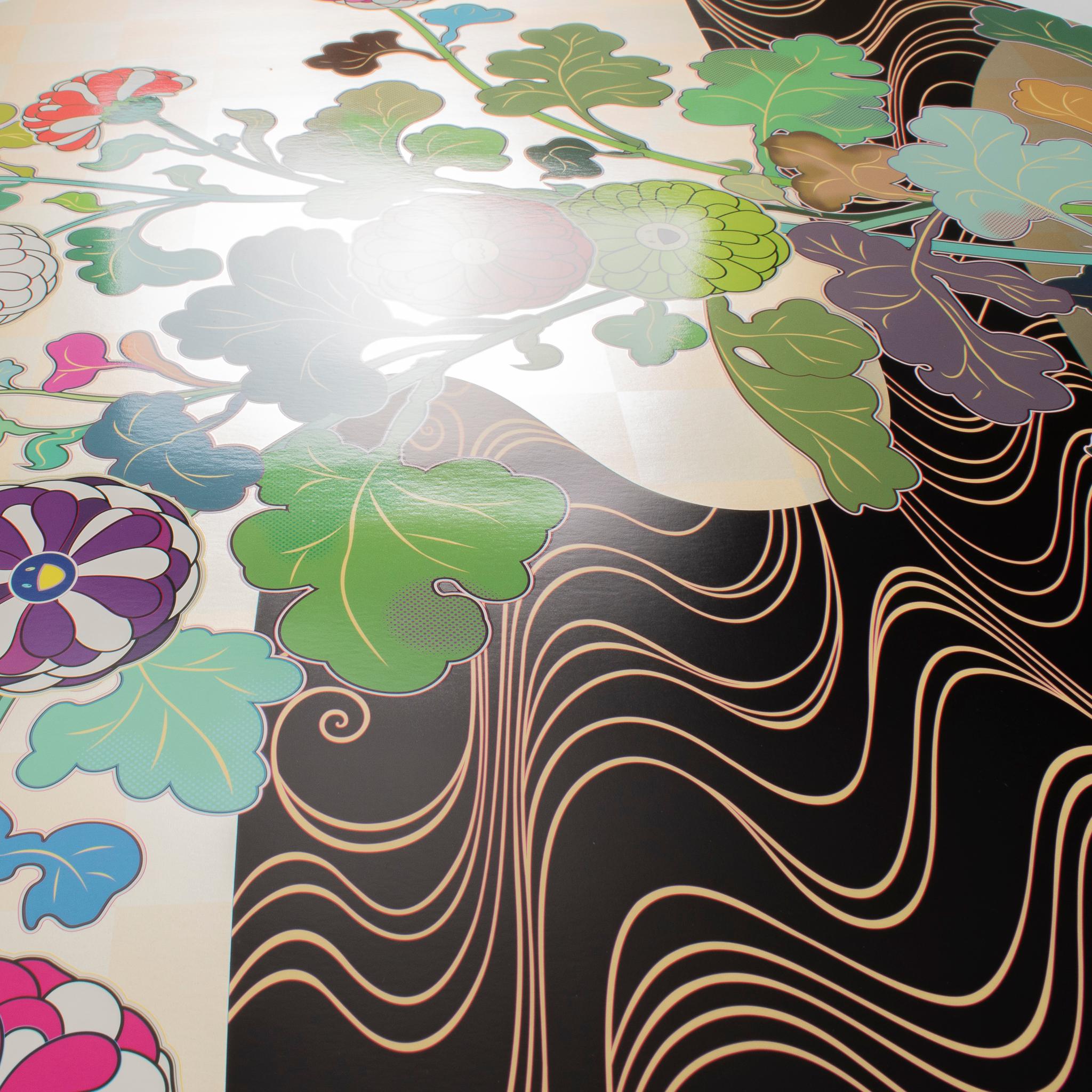 Kansei: Kōrin Gold - Print Contemporaneo di Takashi Murakami