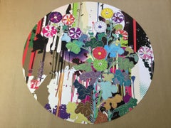 Kōrin - Chrysanthemum. Limited Edition (print) by Murakami signed and numbered