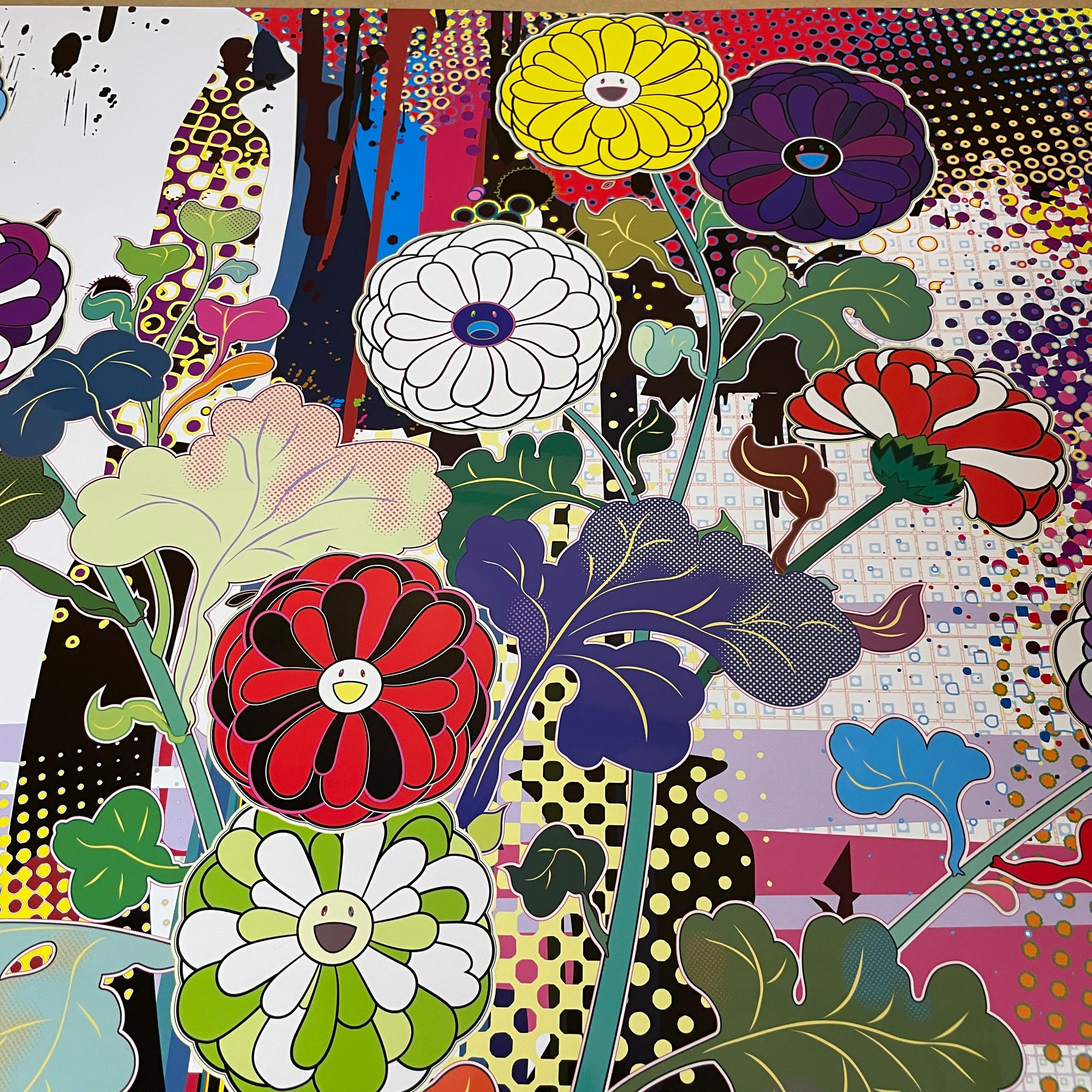 Artist: Takashi Murakami
Title: Kōrin Kyoto
Year: 2020
Edition: 300
Size: 720 x 762.5 mm
Medium: Offset print, cold stamp and high gloss varnishing

This is hand signed by Takashi Murakami.

Note: This will be shipped from Japan so the buyer is