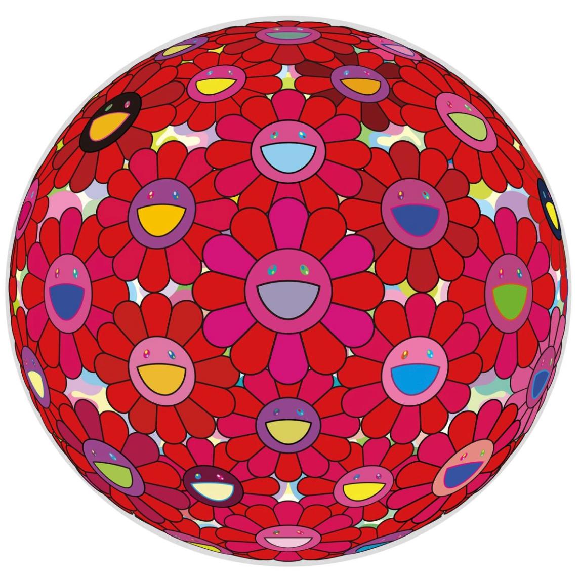 Let us Devote Our Hearts - Print by Takashi Murakami