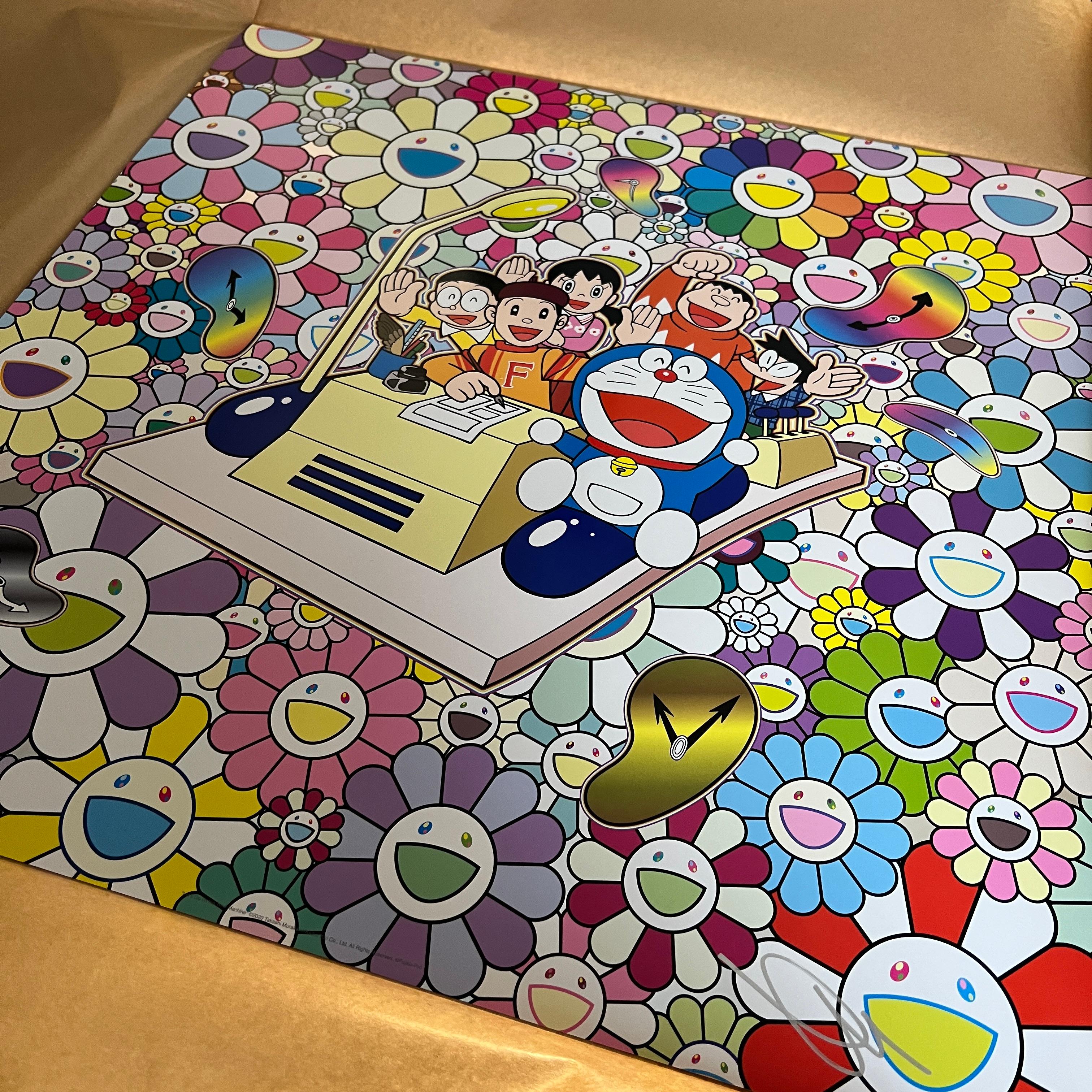 takashi murakami blue cat