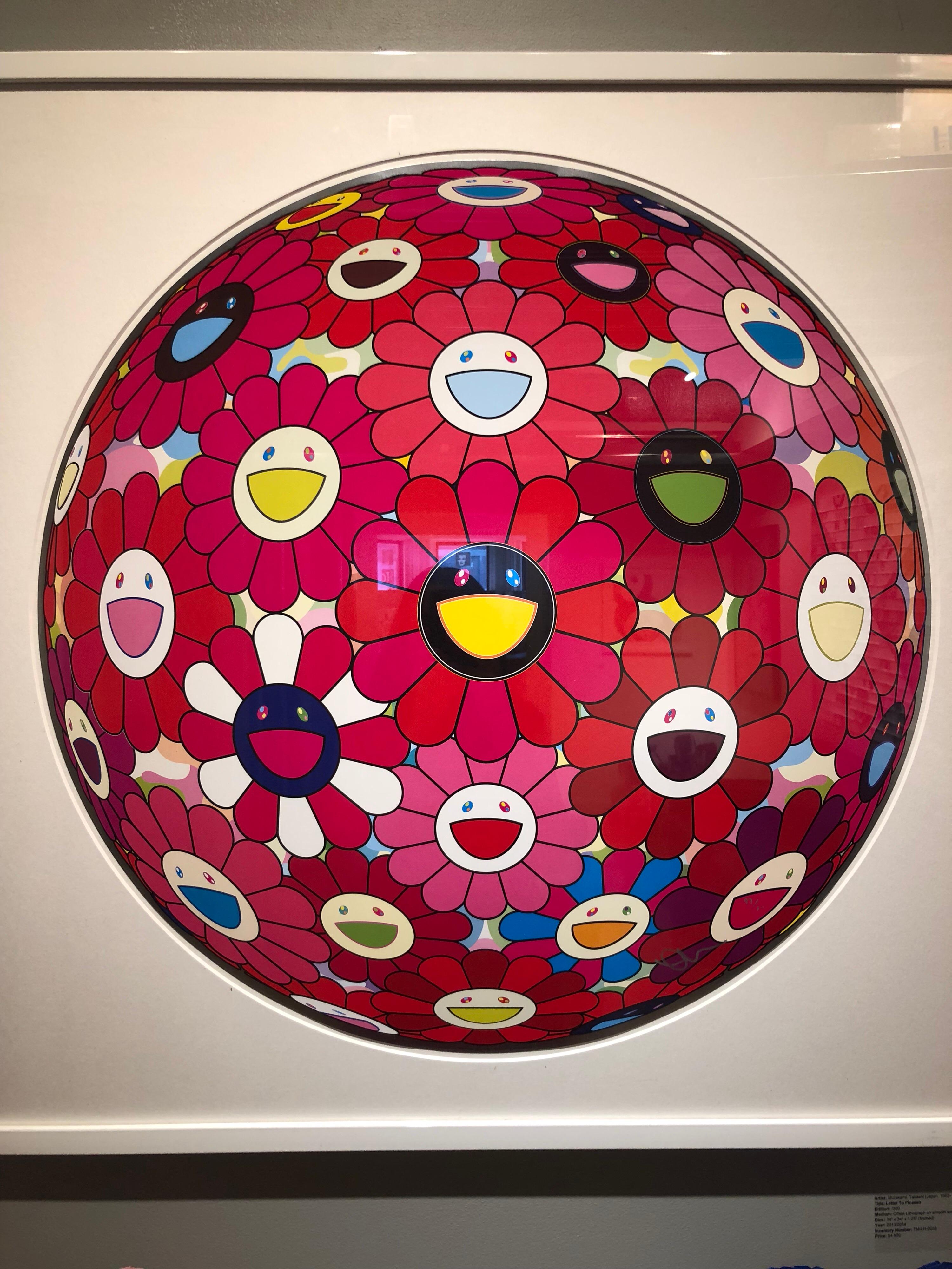 Letter to Picasso - Contemporary Print by Takashi Murakami