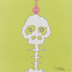 Lime Green - Time (Time Bokan) 2011 Limited Edition (print) by Murakami signed 