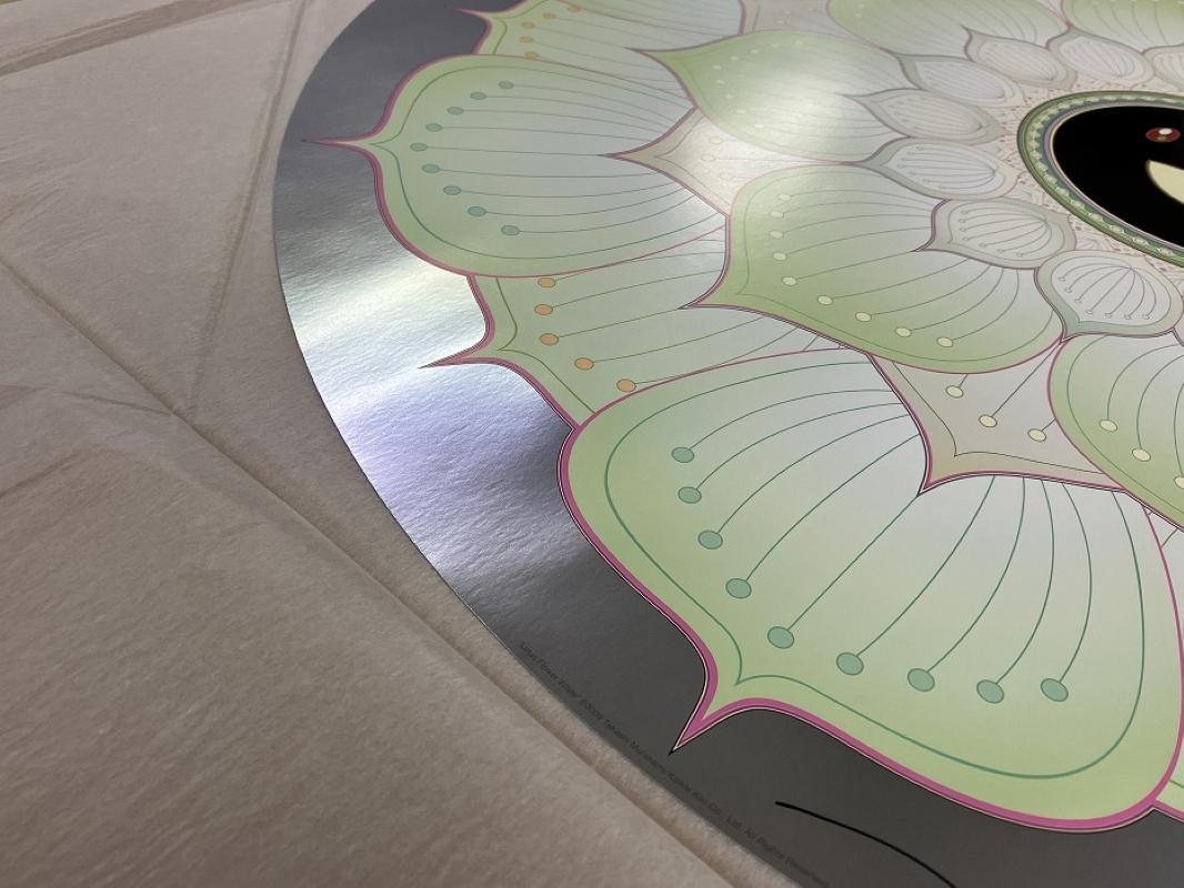 Flor de loto blanca (2010). Edición limitada (impresión) de Murakami firmada y numerada en venta 3