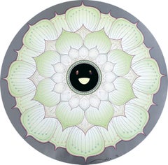 Lotus Flower White (2010). Limited Edition (print) by Murakami signed, numbered