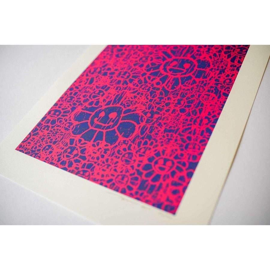Madsaki Flowers (A Pink) - Contemporary Print by Takashi Murakami