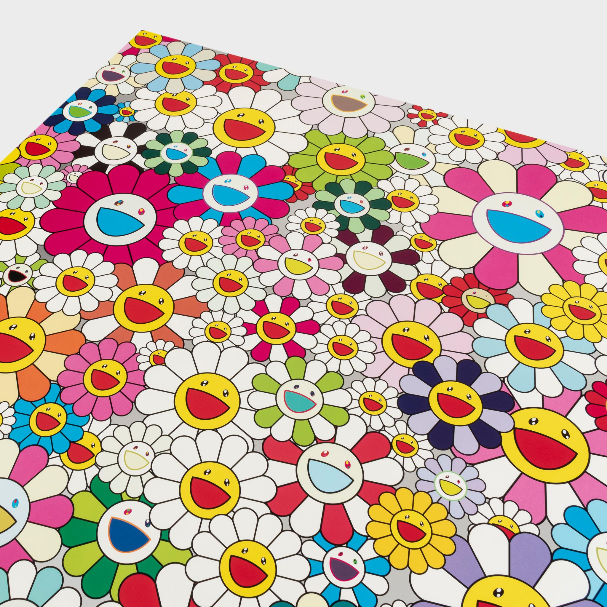 Maiden in The Yellow Straw Hat - Contemporary Print by Takashi Murakami