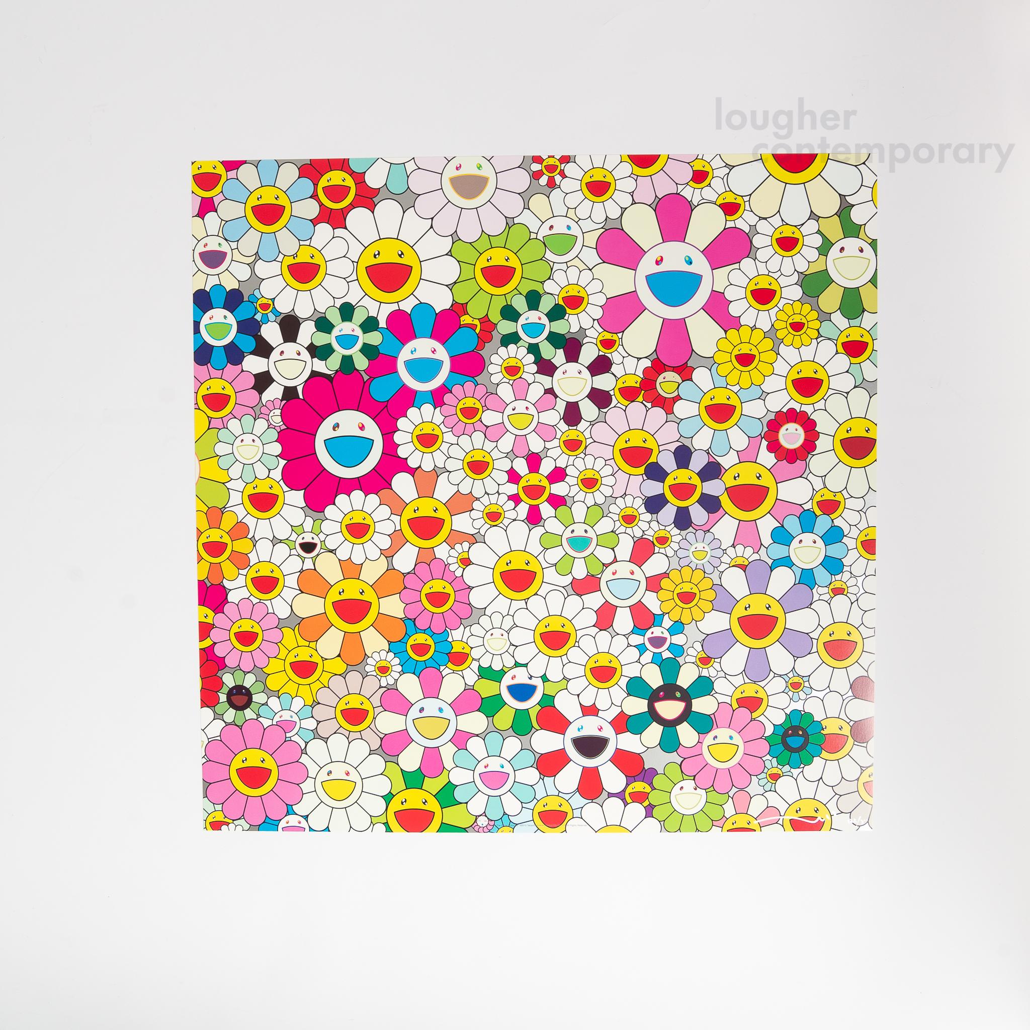 Jungfrau mit gelbem Strohhut – Print von Takashi Murakami