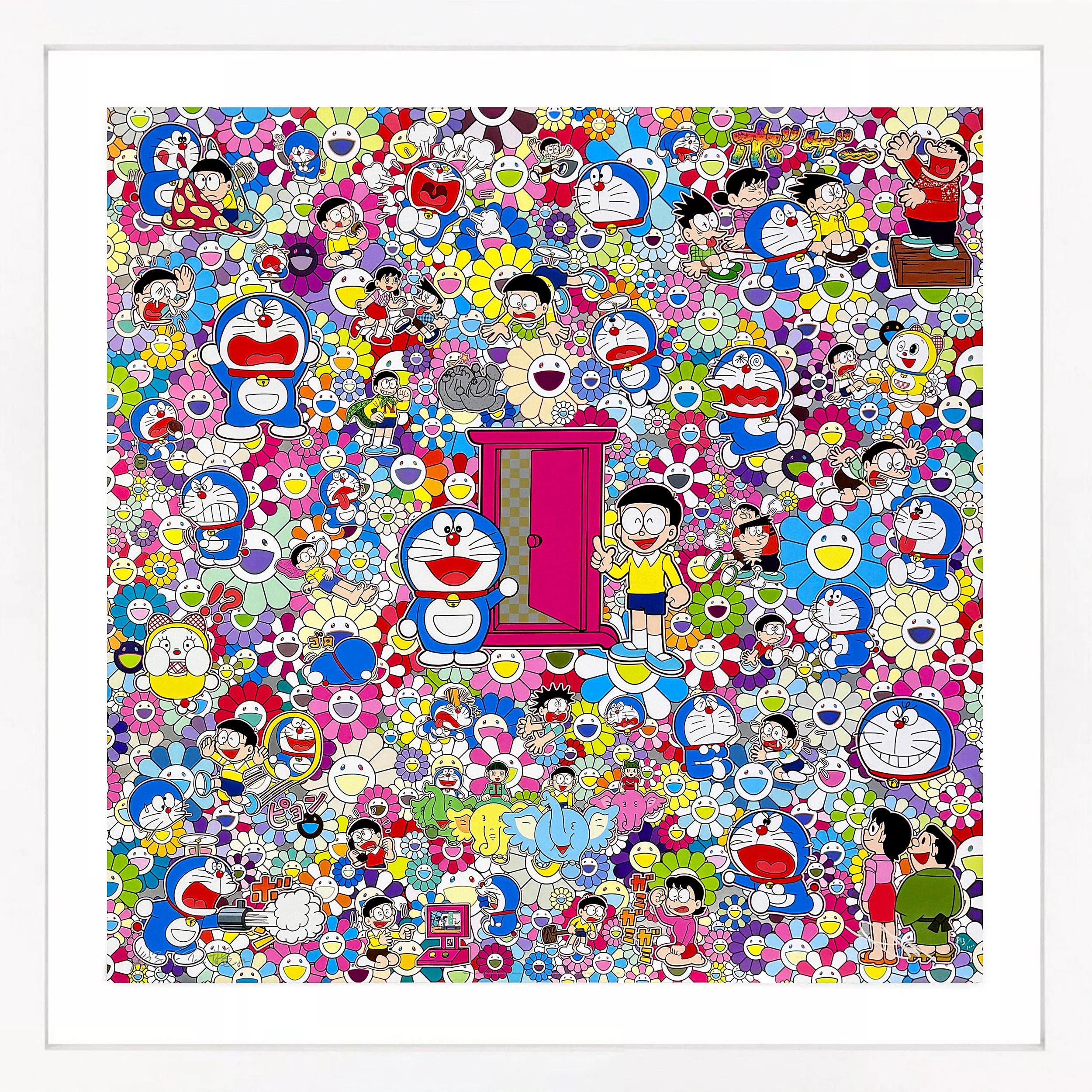 Many Things Await Beyond Anywhere Door (Dokodemo Door), hand signed lithograph