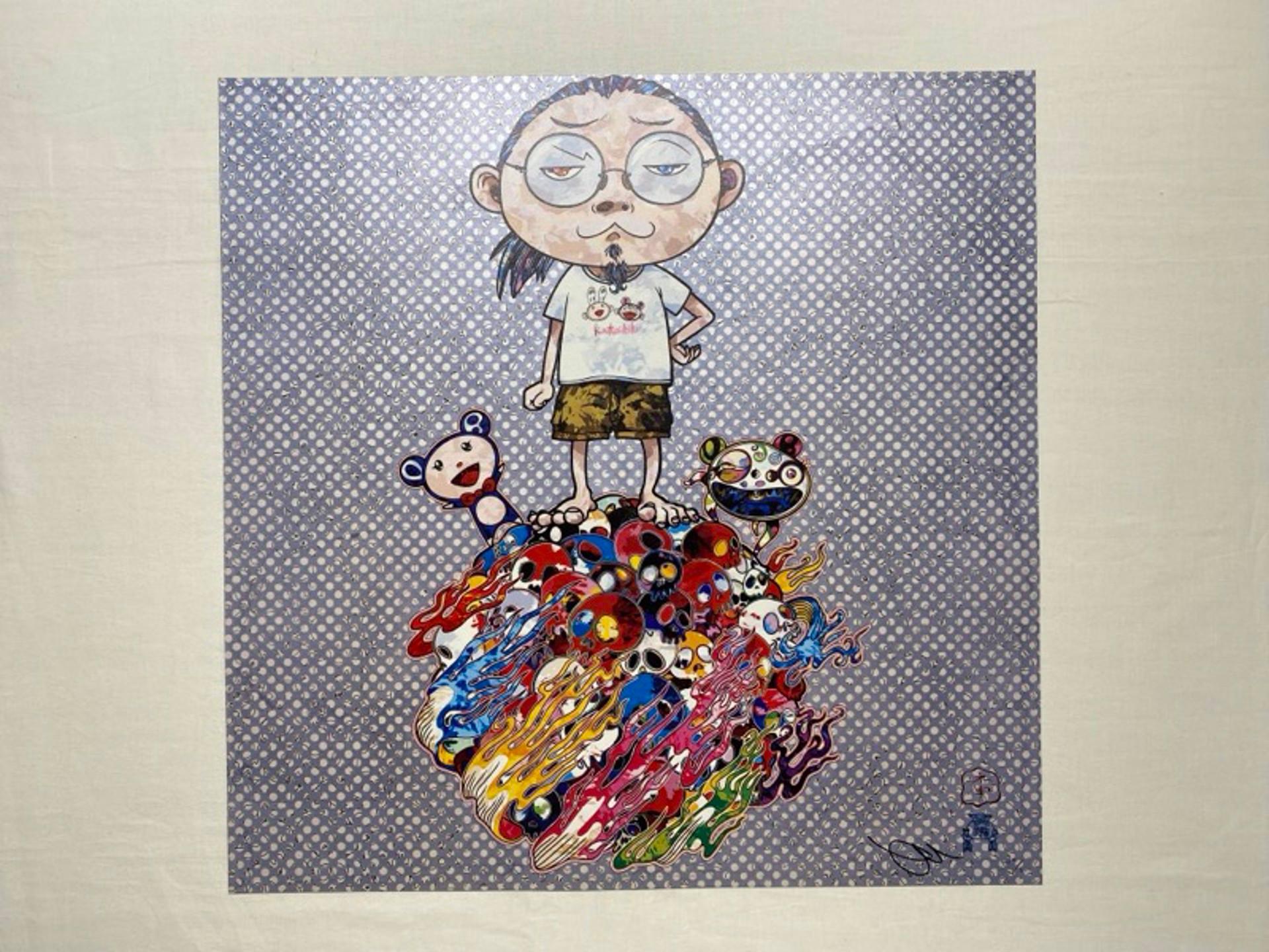 Ich und der Herr DOBs, 2013 Limitierte Auflage Druck von Takashi Murakami signiert im Angebot 1