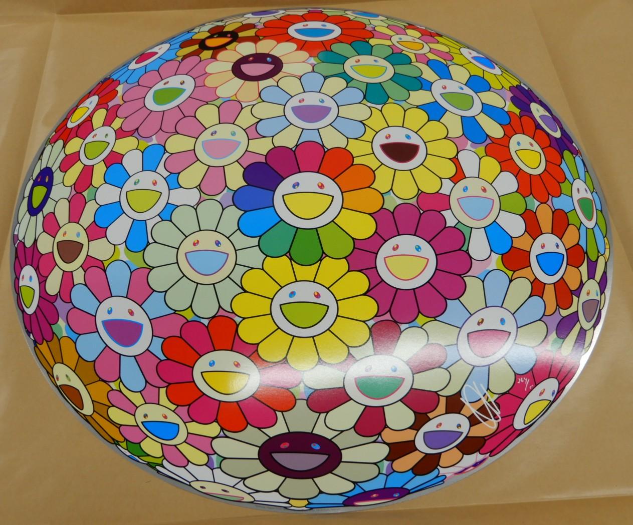 Multiverse, Flowers. Limited Edition (print) by Murakami signed and numbered. (Pop-Art), Print, von Takashi Murakami