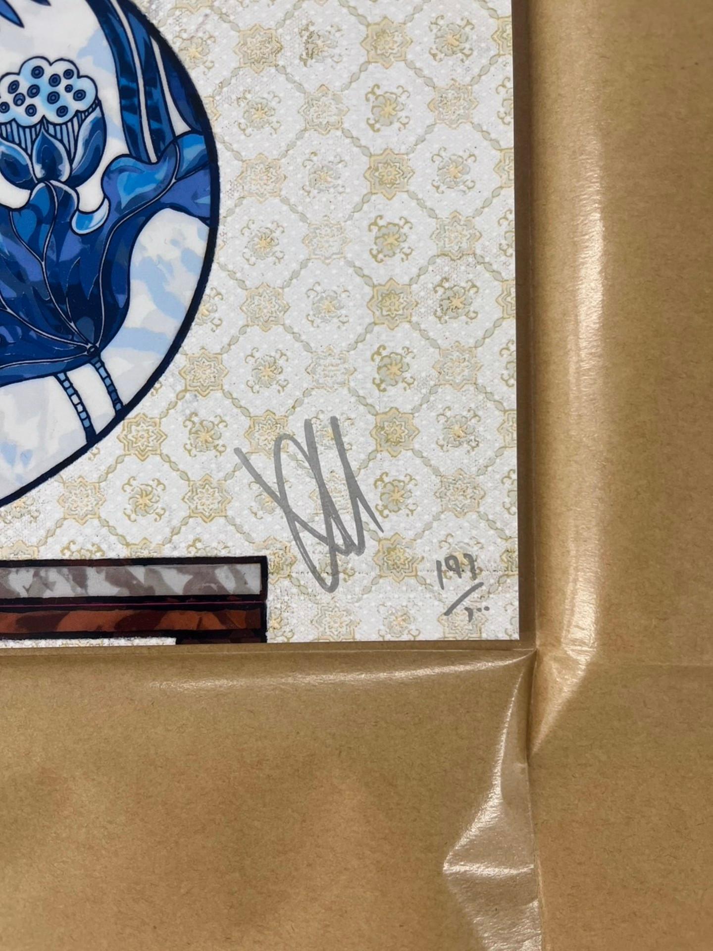 Murakami Flowers in a Qinghua Vase, 2024 Limited Edition by Takashi Murakami im Angebot 2