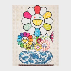 Fiori di Murakami in un vaso Qinghua