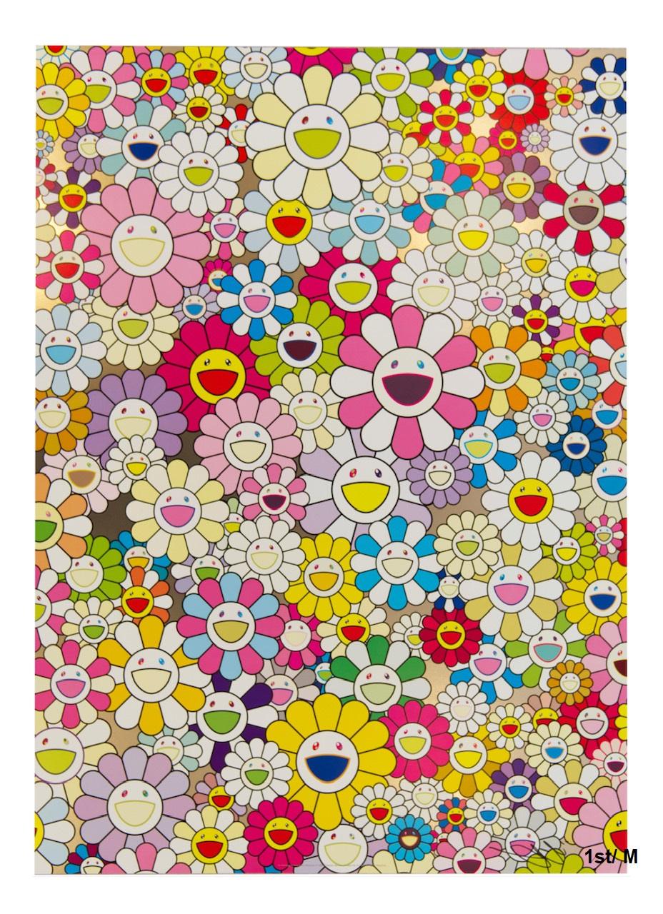 Takashi Murakami Figurative Print - Murakami print  - An Homage to Yves Klein, Multicolor A 2012