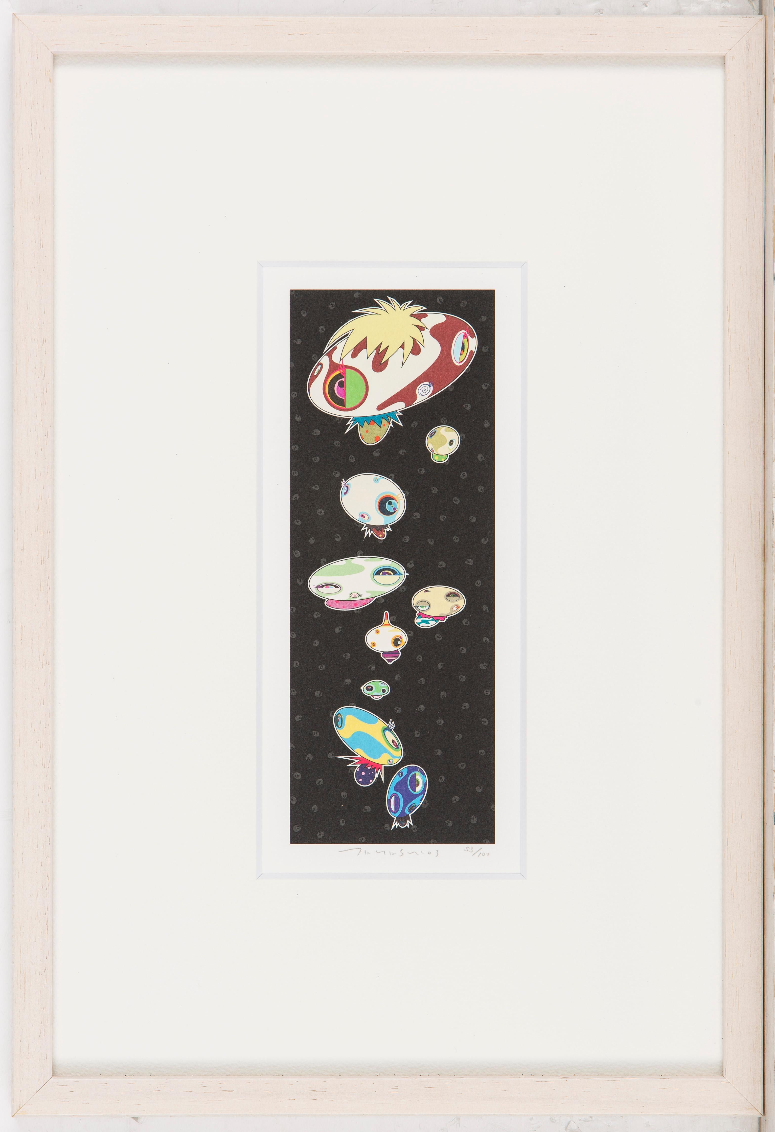 Mushroomers Limited Edition (print) by Murakami, signed and numbered - Print by Takashi Murakami