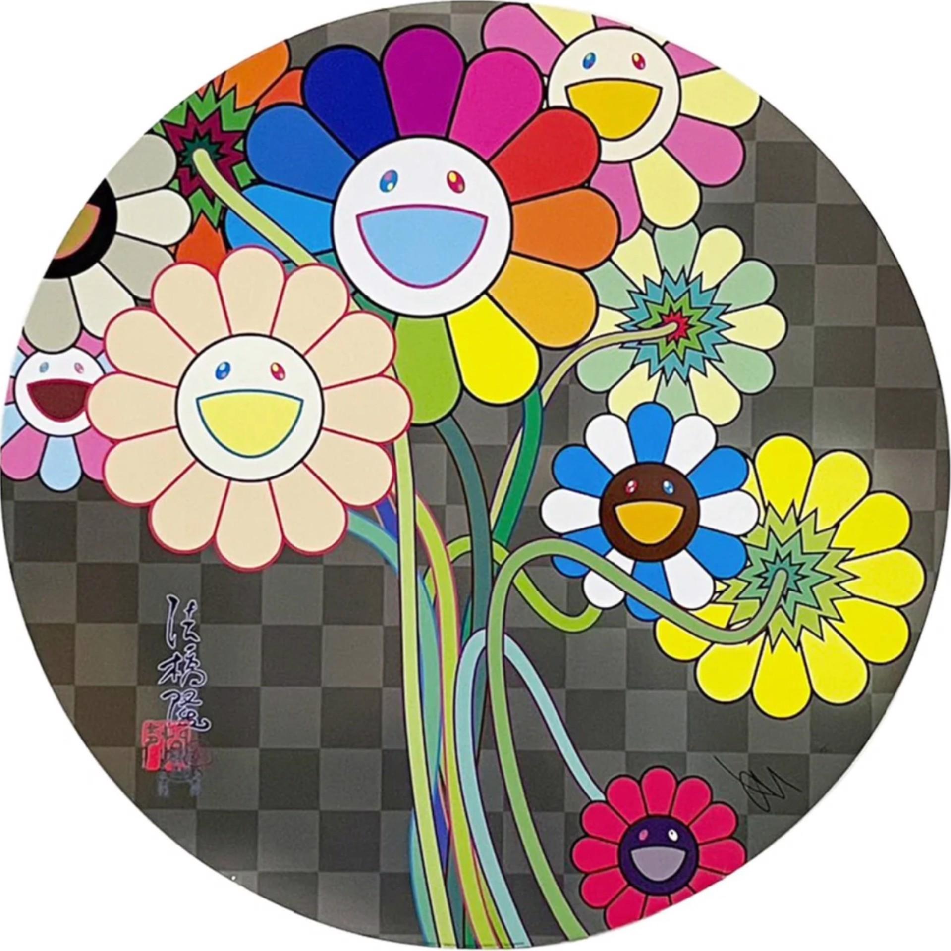 <p
Takashi Murakami</p
<p
<span
My Sincerity to You</span
, 2023</p
<p
Offset Lithograph</p
<p
28 in diameter  71 cm diameter</p
<p
Edition of 300</p
