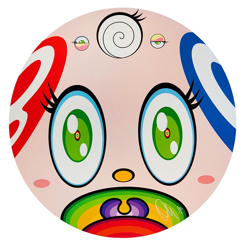 Takashi Murakami Abstract Print - One Plate, from We are the Jocular Clan