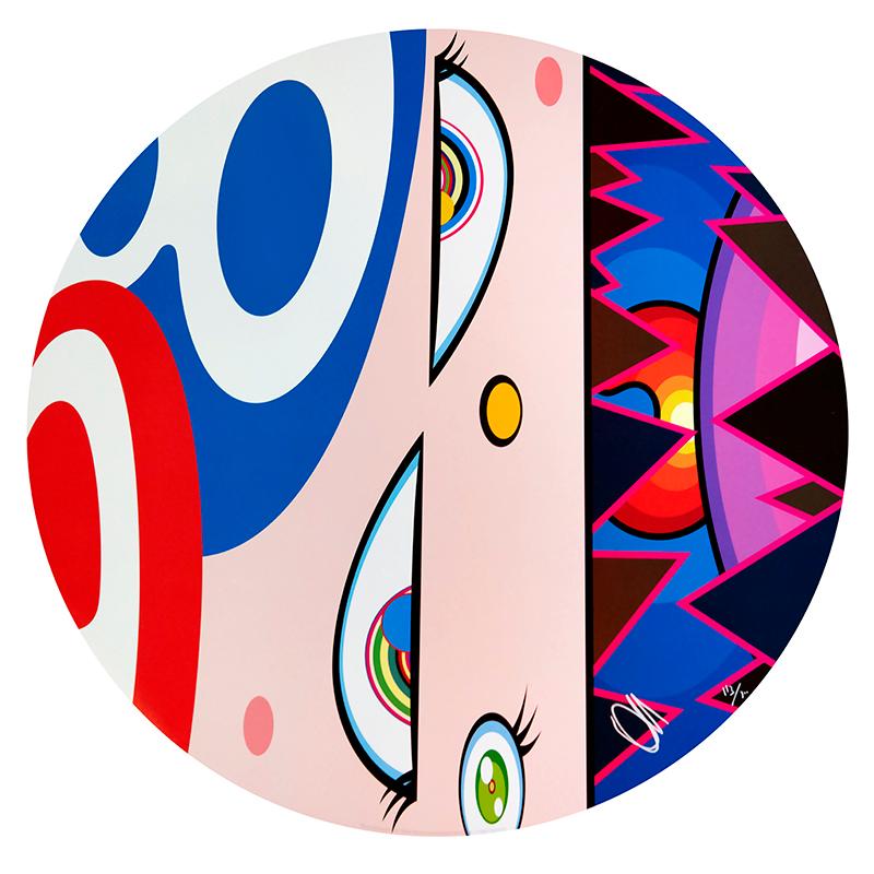 Takashi Murakami Abstract Print – Ein Teller, von We are the Jocular Clan