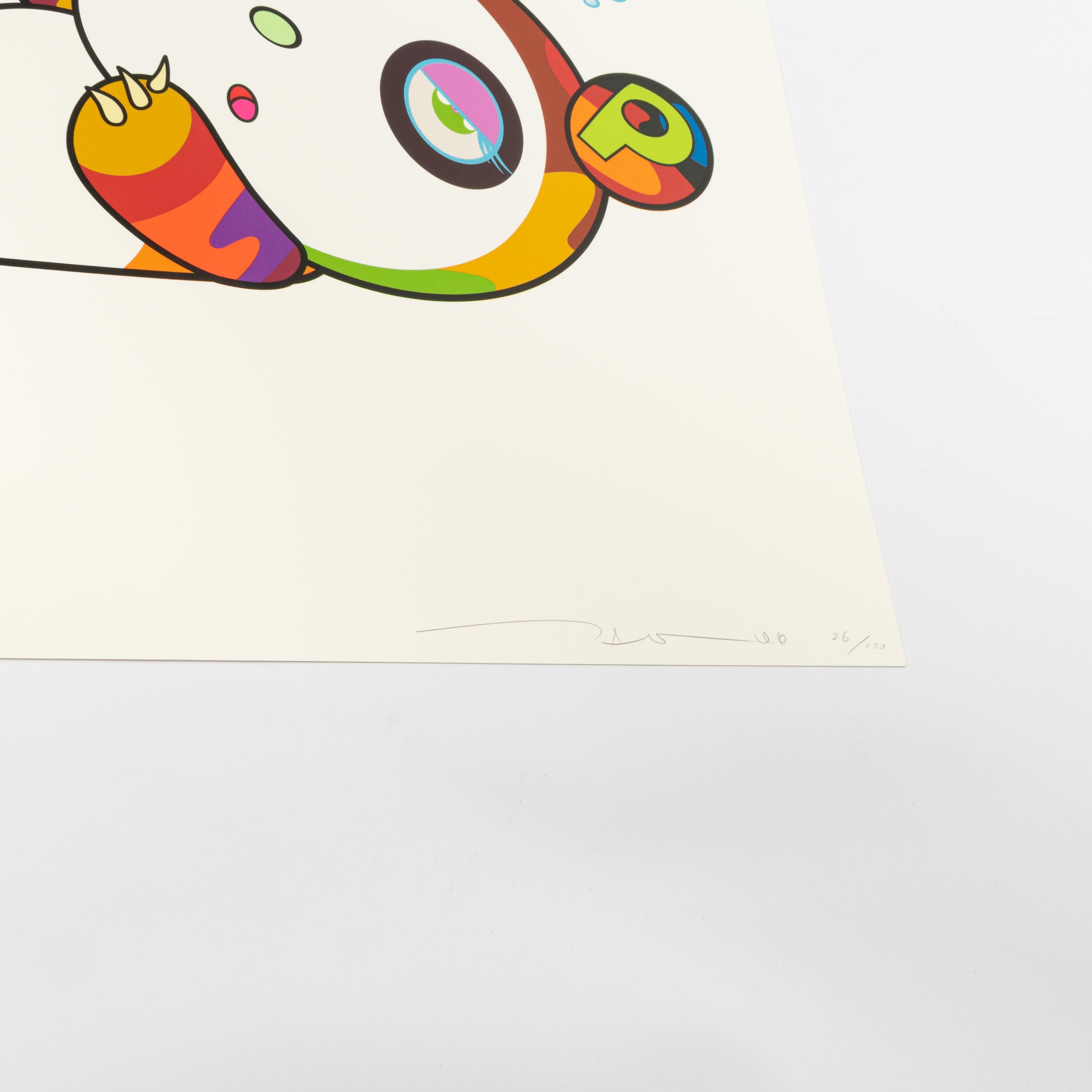 Cucciolo di panda, tempo di sonno - Print Contemporaneo di Takashi Murakami