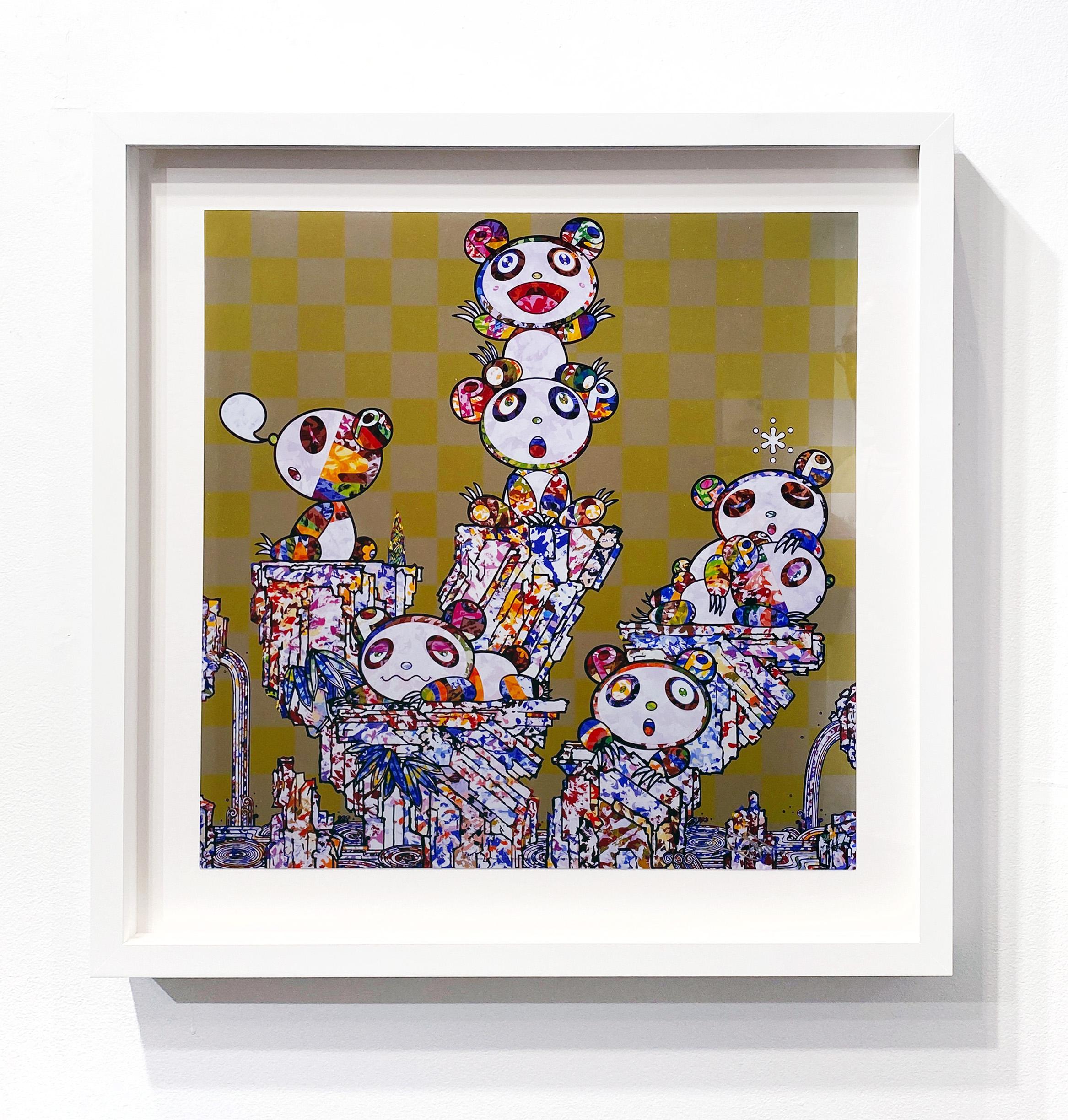 Cachorros de panda - Print Contemporáneo de Takashi Murakami