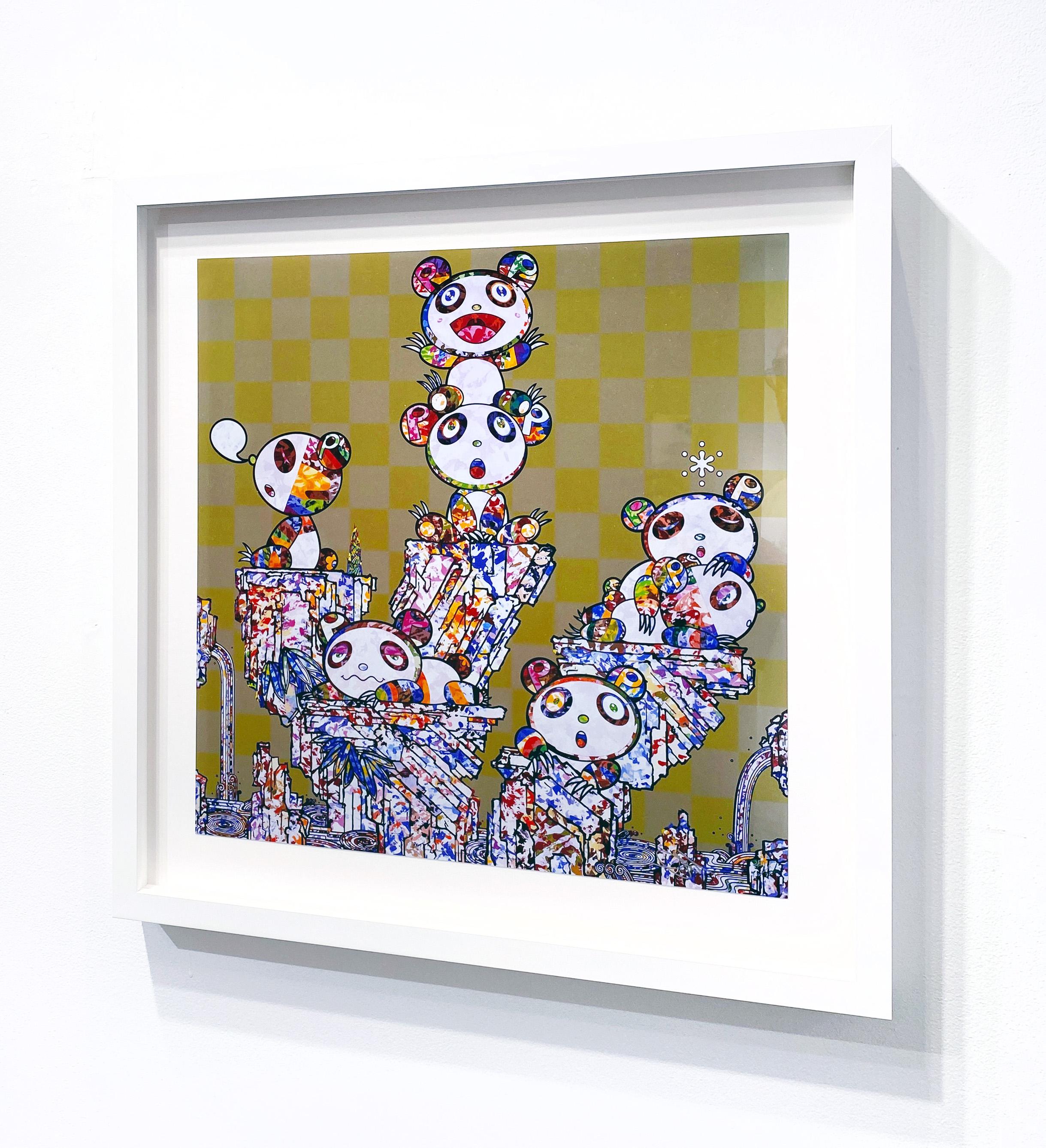 Artista:  Murakami, Takashi
Título:  Cachorros de panda
Date:  2019
Medio:  Litografía offset en colores sobre papel liso ondulado
Sin enmarcar Dimensiones:  19