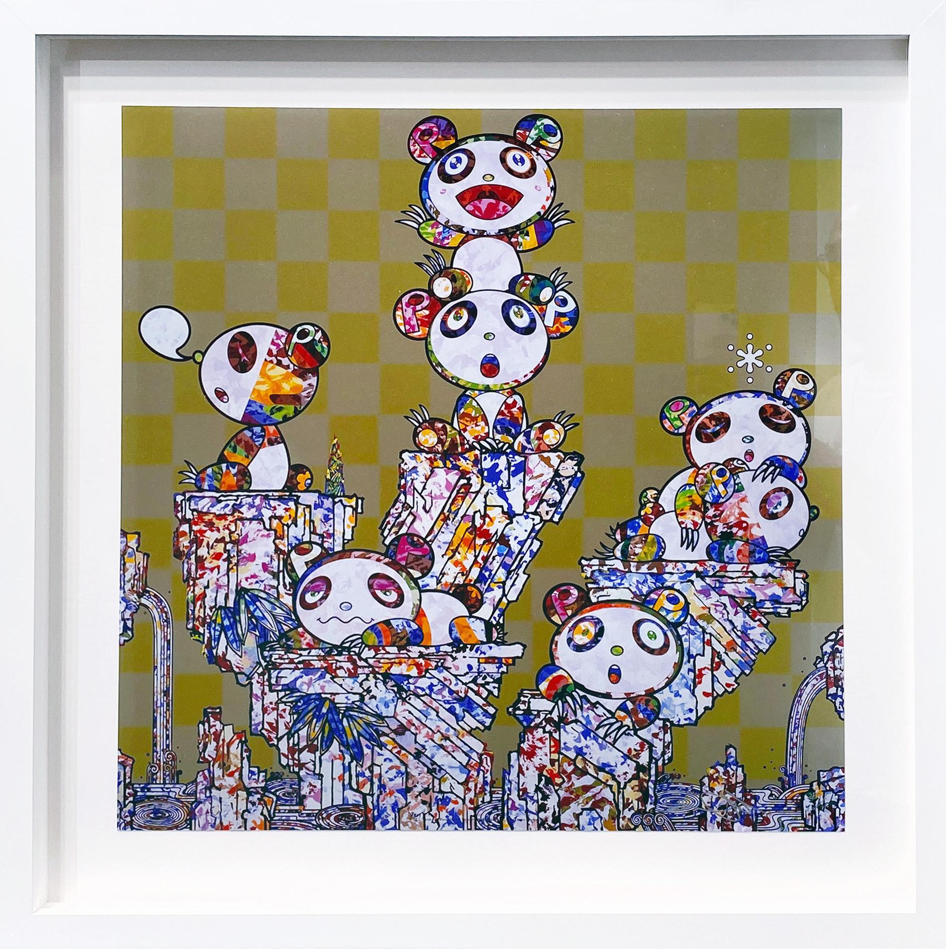 Cachorros de panda - Print de Takashi Murakami