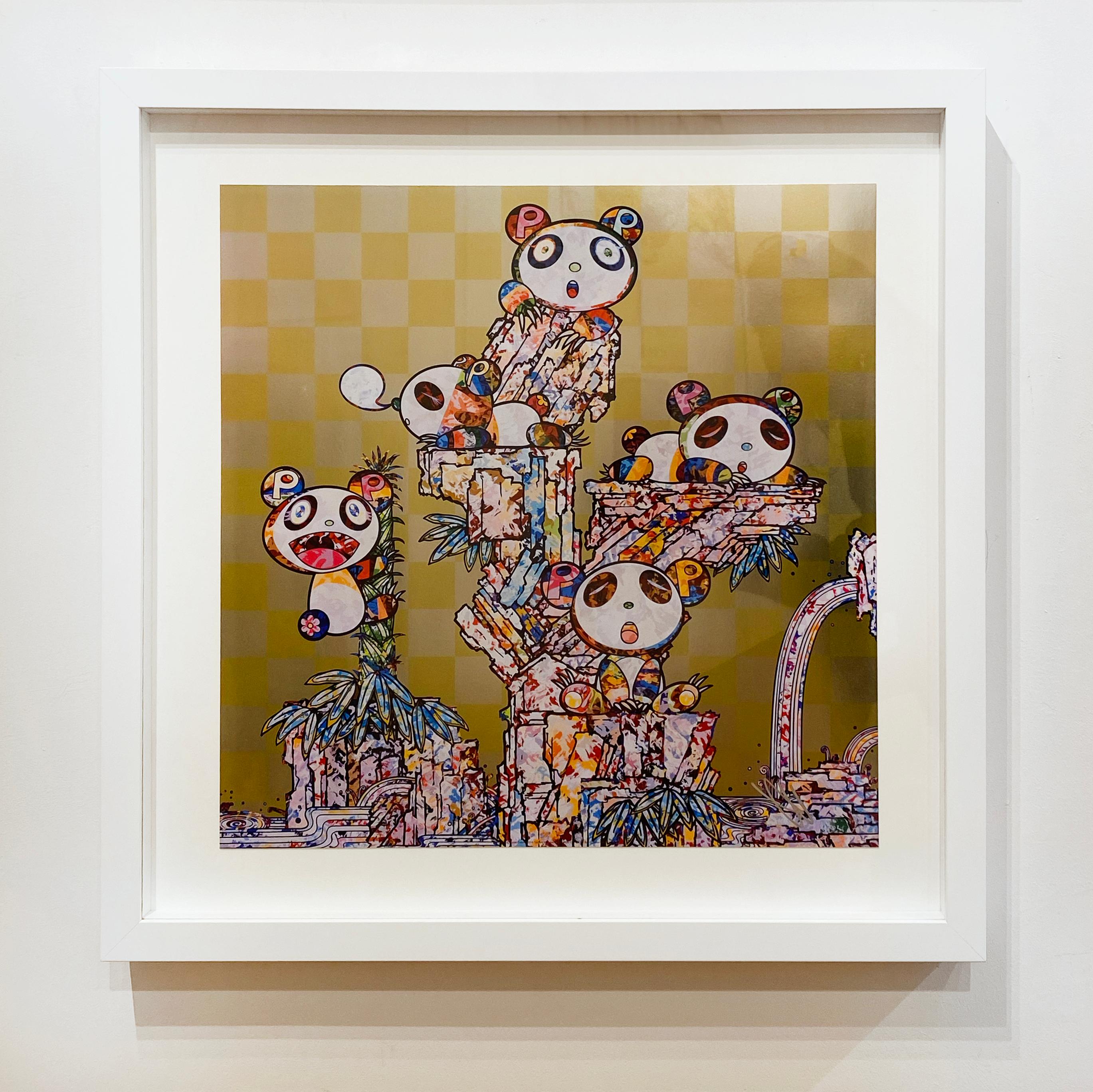 Panda Cubs Panda Cubs - Contemporary Print by Takashi Murakami