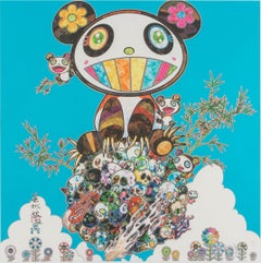 Panda Family: Happiness Limited Edition (print) by Takashi Murakami, signed 