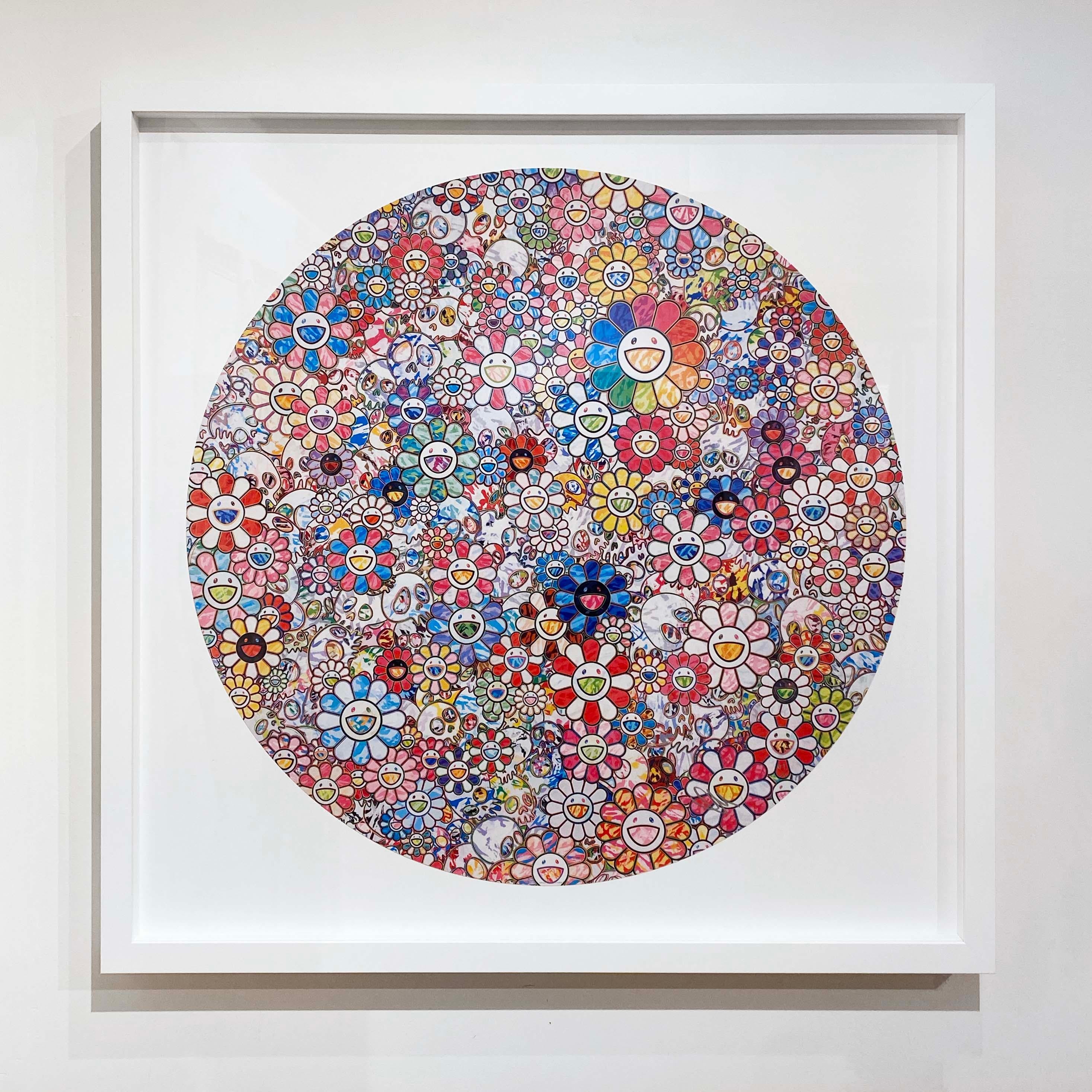 Paradise In A Flower Field - Contemporary Print by Takashi Murakami