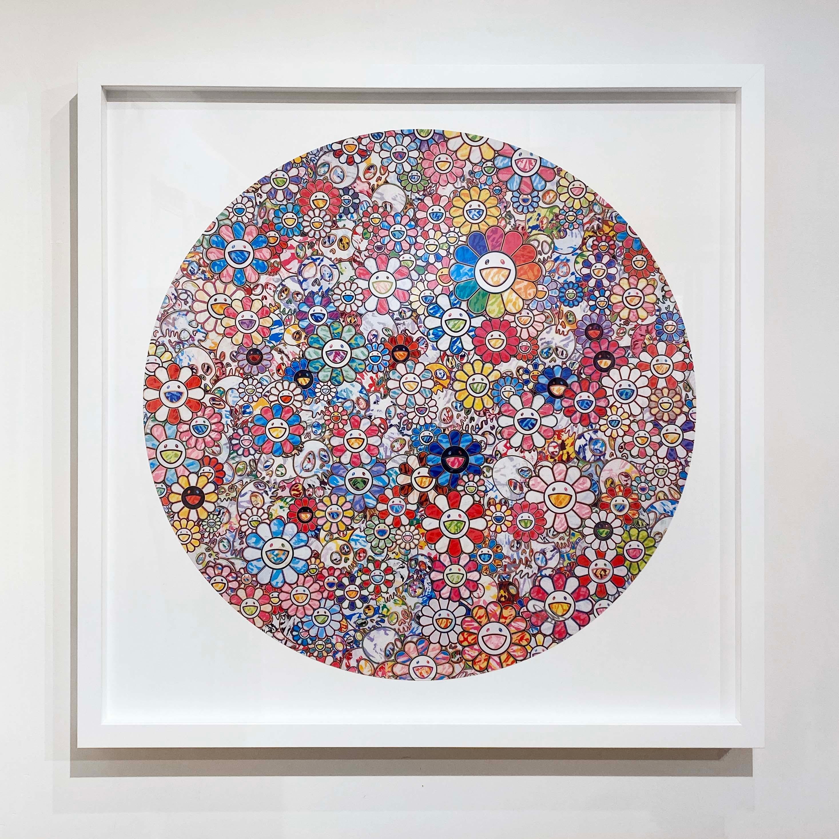 Le paradis dans un champ de fleurs - Contemporain Print par Takashi Murakami