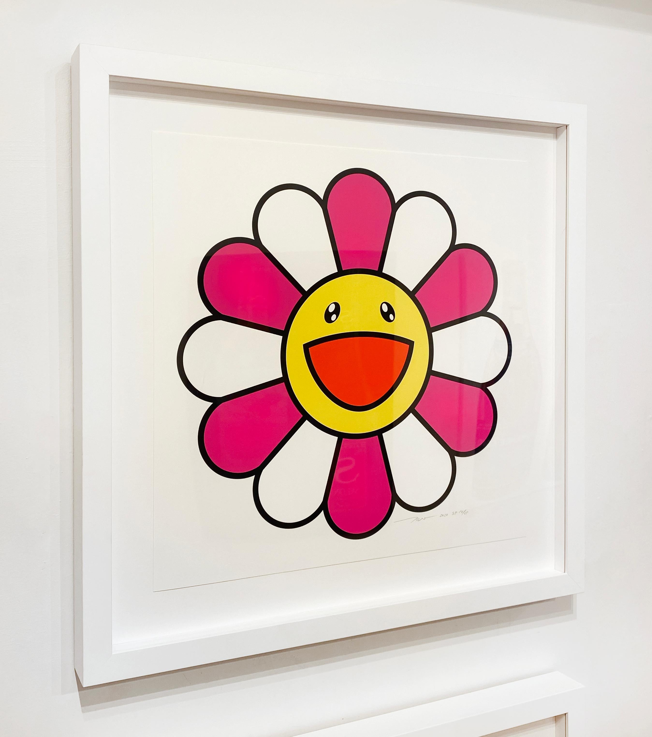 Artist:  Murakami, Takashi
Title:  Pinky Chan
Date:  2020
Medium:  Offset Lithograph in colors on smooth wove paper
Unframed Dimensions:  19.75