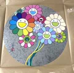 Re: Blumen für Algernon, 2024 Offsetdruck von Takashi Murakami, signiert