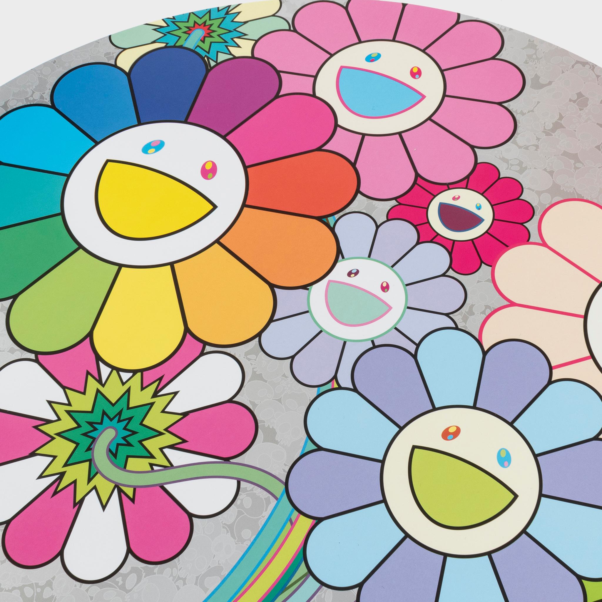 Re: Fiori per Algernon - Print di Takashi Murakami